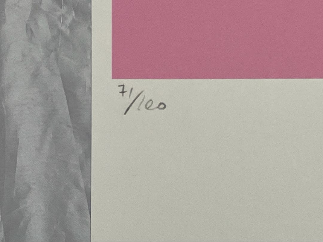 メ*4様 限定版リトグラフ71/100 アンディ・ウォーホル ミッキーマウス 【