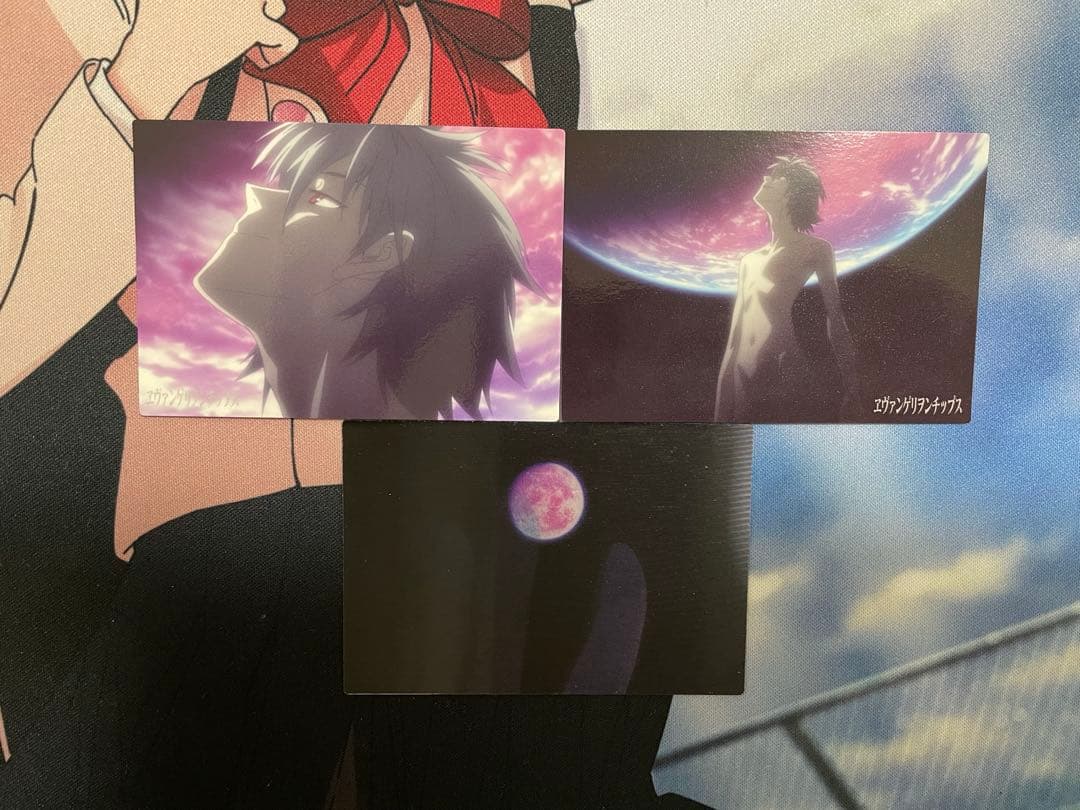 【35枚】エヴァンゲリオン チップス カード Calbee ポテトチップス