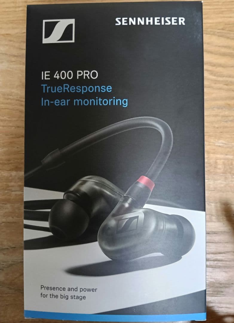 イヤホン SENNHEISER IE 400 PRO SMOKY BLACK