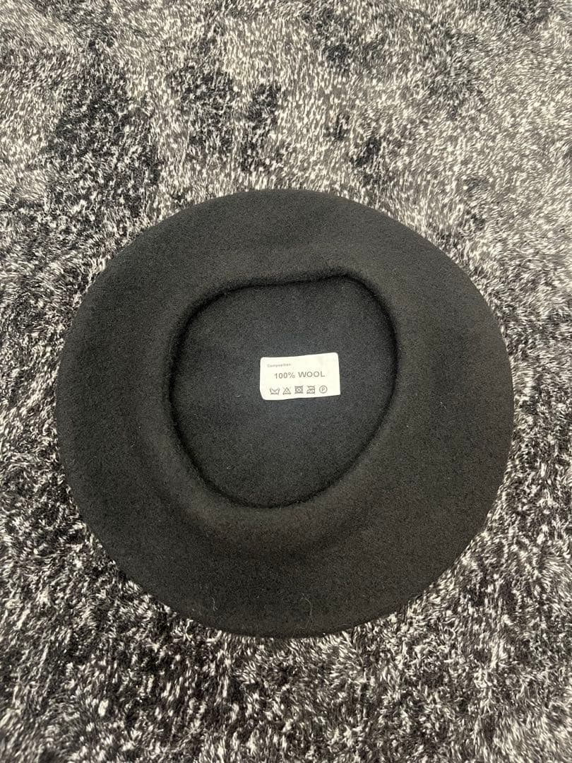 BABY, THE STARS SHINE BRIGHT ベレー帽 ブラック