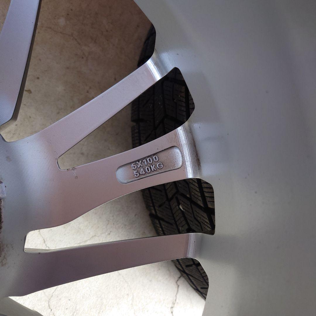 17インチ アルミホイール iceGUARDiG70 スタッドレスタイヤセット