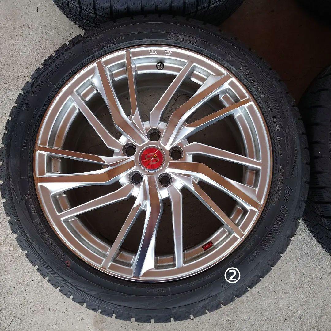 17インチ アルミホイール iceGUARDiG70 スタッドレスタイヤセット