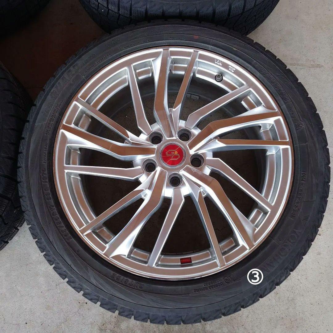 17インチ アルミホイール iceGUARDiG70 スタッドレスタイヤセット