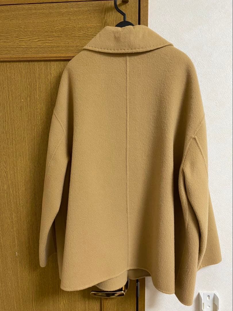 DoCLASSE ピュアウールリバー・ミドルステンコート ベージュ/ 13号