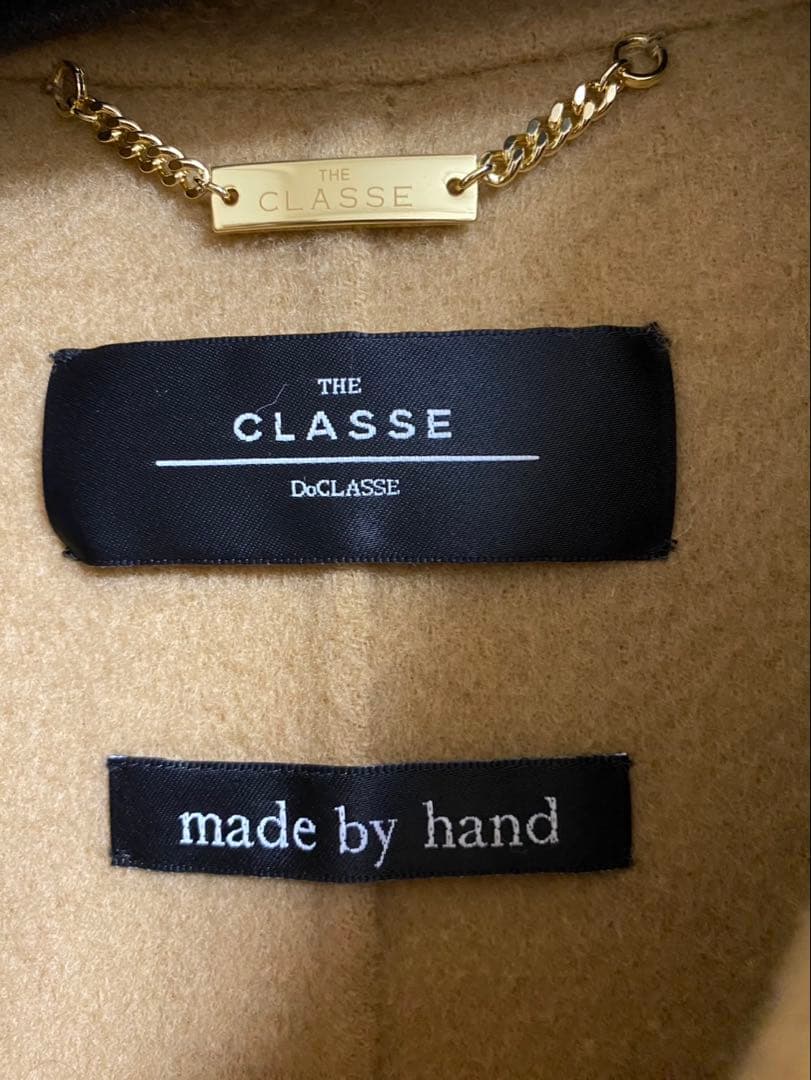 DoCLASSE ピュアウールリバー・ミドルステンコート ベージュ/ 13号