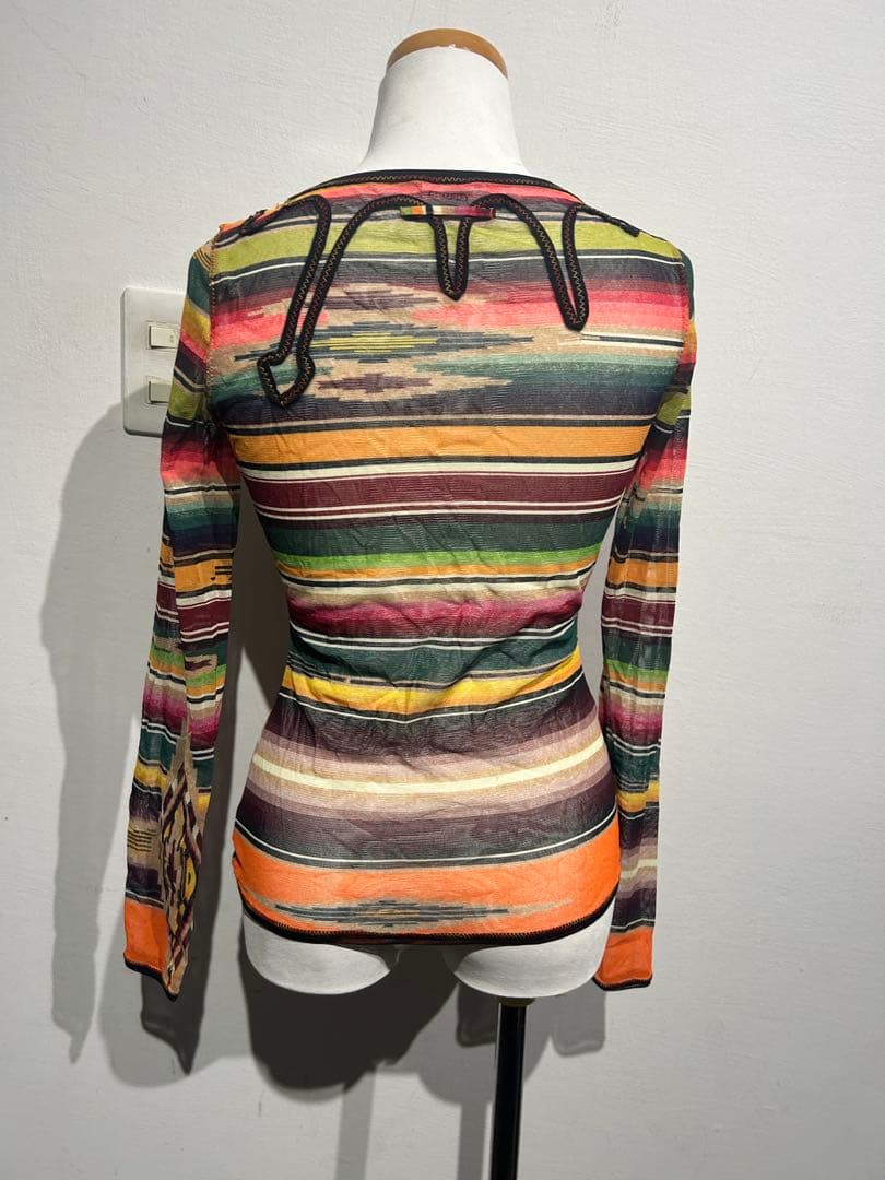 S*e様 jean paul gaultier ゴルチェ　パワーネット　レインボ