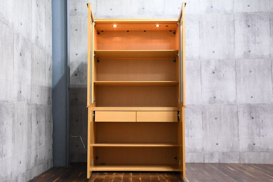 ELC51 アルフレックス コンポーザー キャビネット 照明付き カップボード