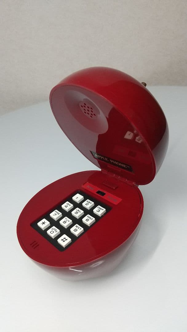 【希少】ヴィンテージ りんご型 電話機 Apple phone アップルフォン