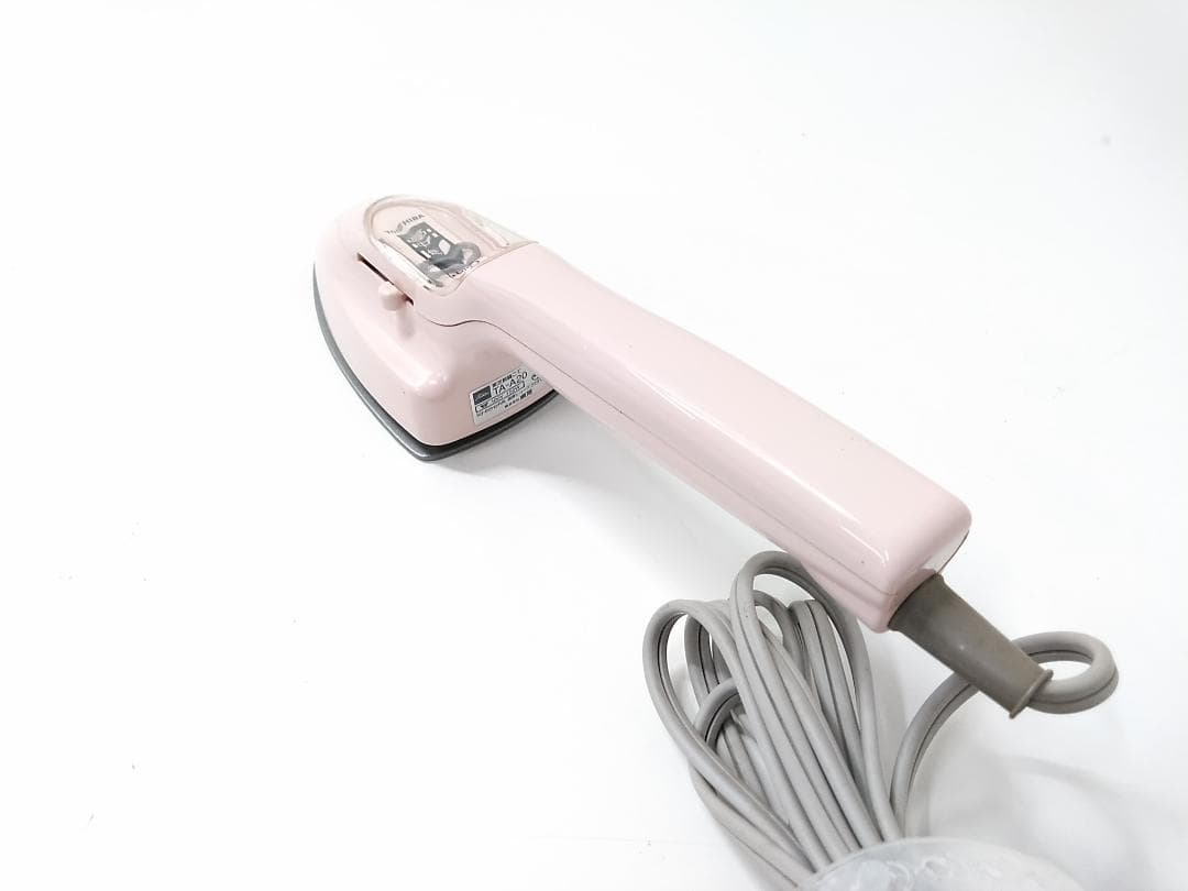 東芝　裁縫こて TA-A20 アイロン　ピンク　2001年製◆