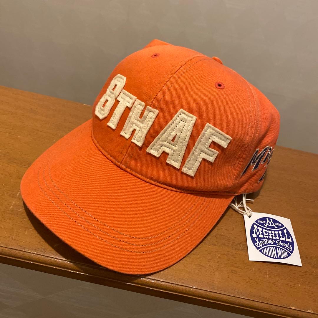 トイズマッコイ 8THAF 刺繍オレンジキャップ