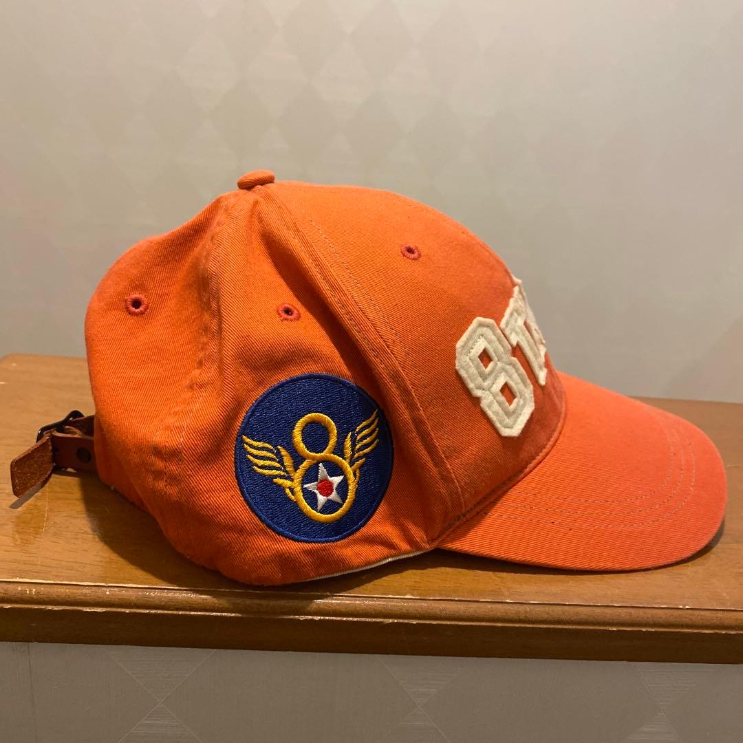 トイズマッコイ 8THAF 刺繍オレンジキャップ