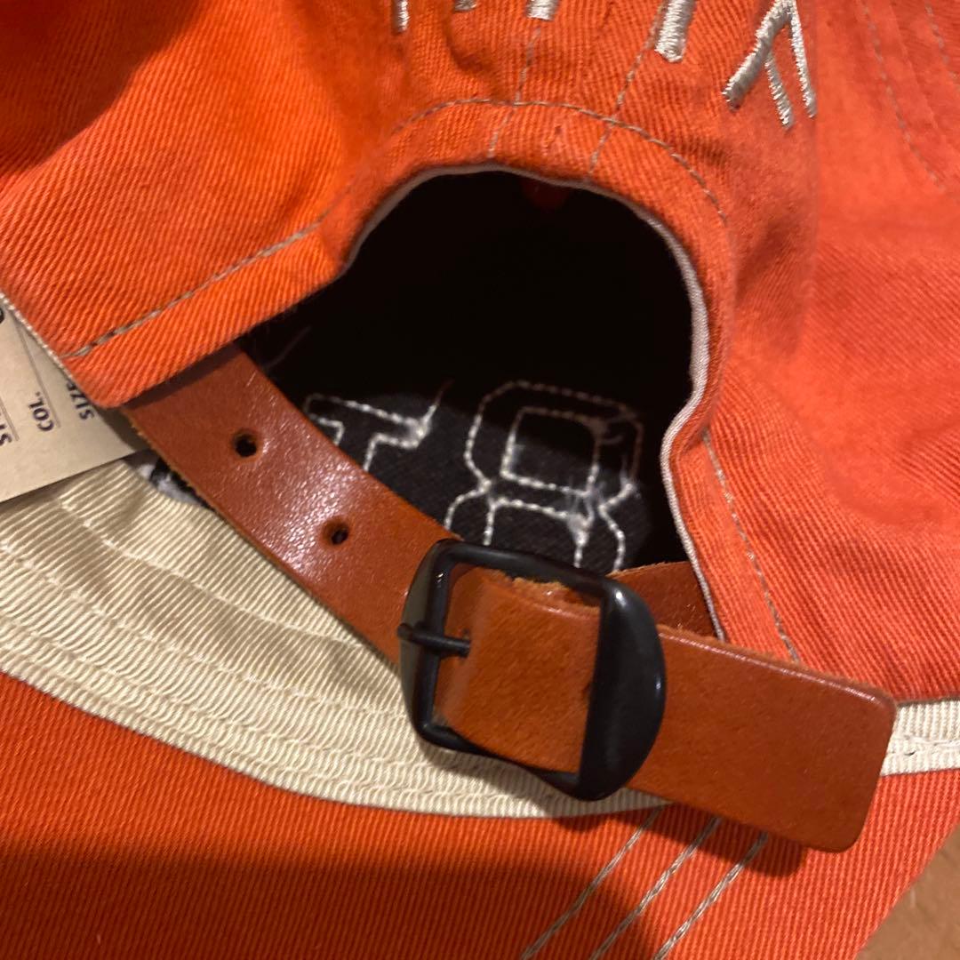 トイズマッコイ 8THAF 刺繍オレンジキャップ