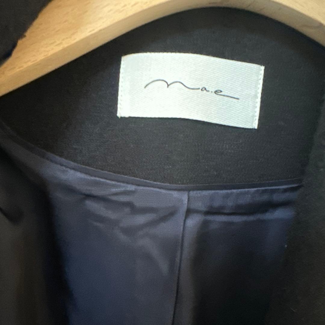 na.e Traditional Melton Coat 美品　ネイビー　コート