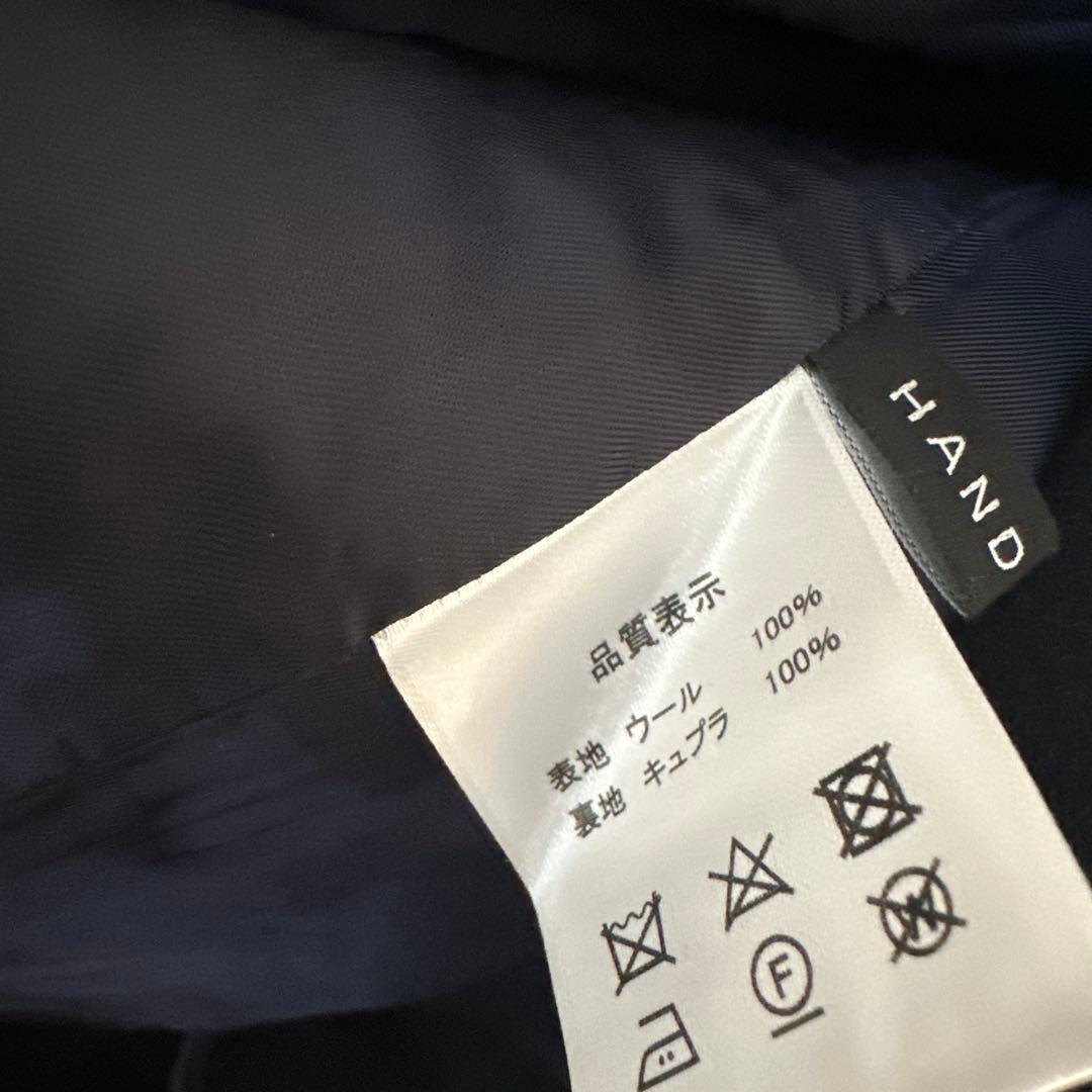 na.e Traditional Melton Coat 美品　ネイビー　コート