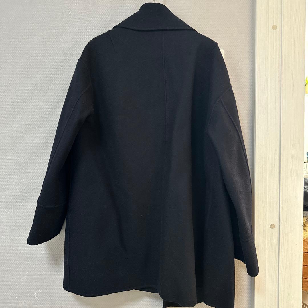 na.e Traditional Melton Coat 美品　ネイビー　コート