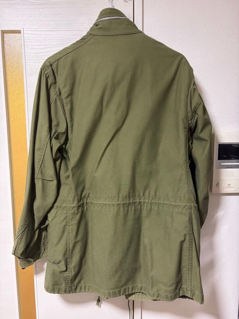 M65 エポレットなし　アルミジップ