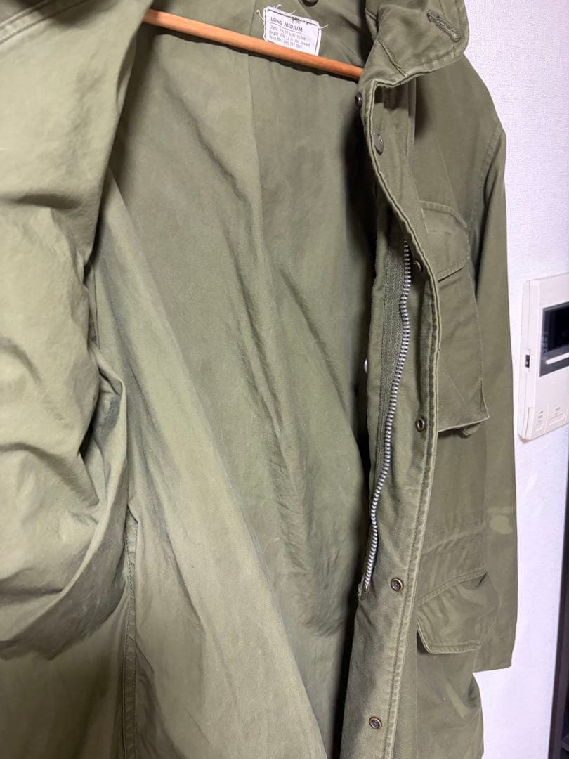 M65 エポレットなし　アルミジップ