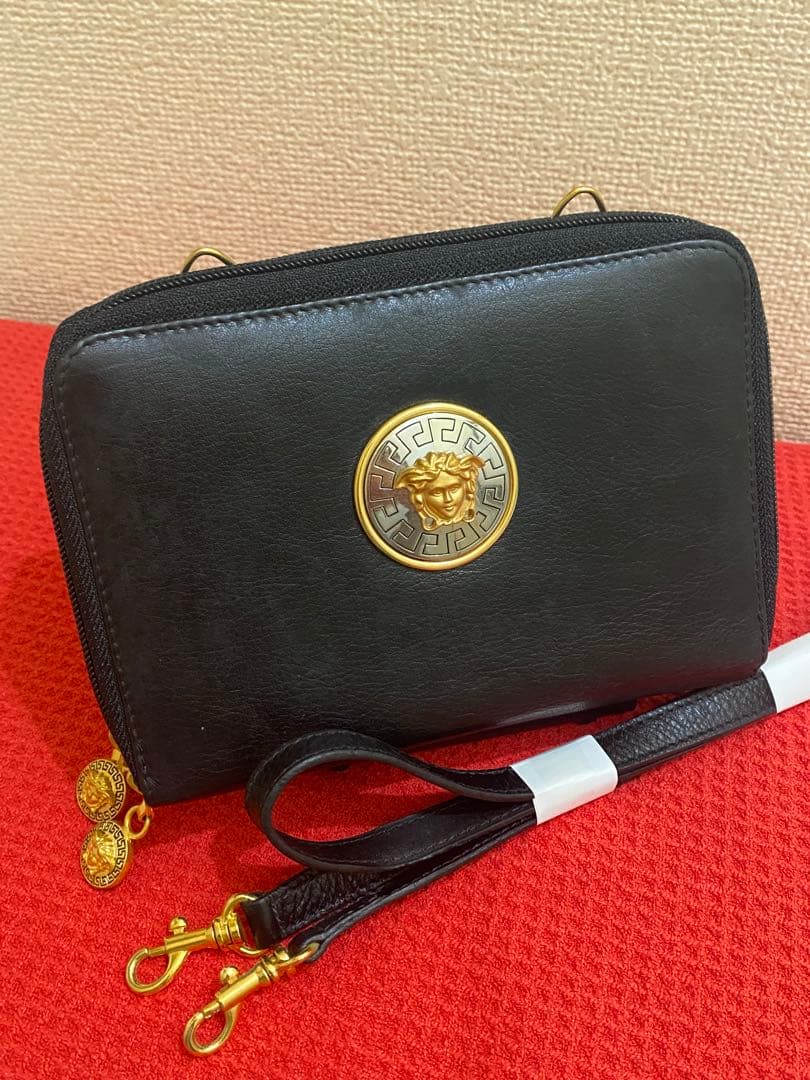 バッグ Vintage Gianni Versace Purse Wallte