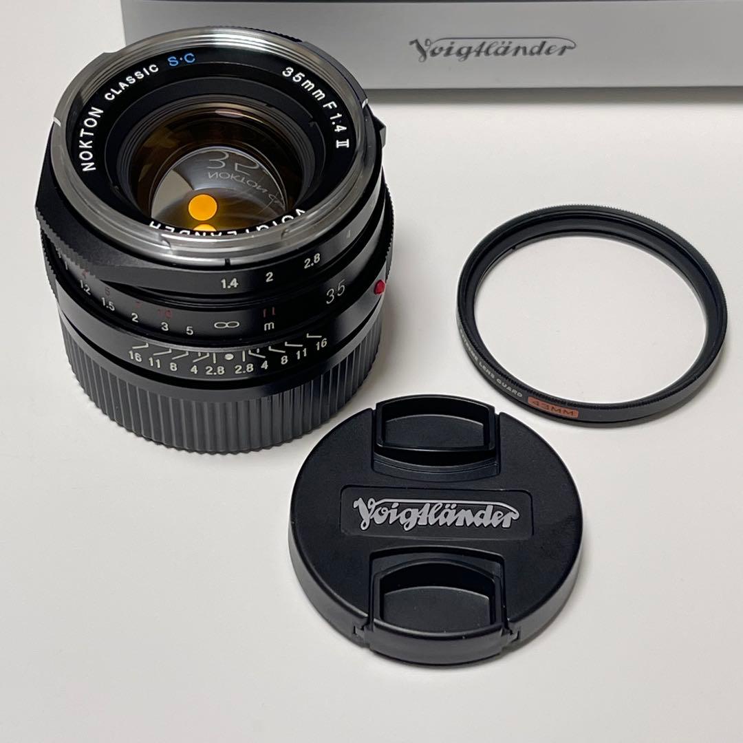 NOKTON Classic 35mm F1.4 II SC VM 付属品完備