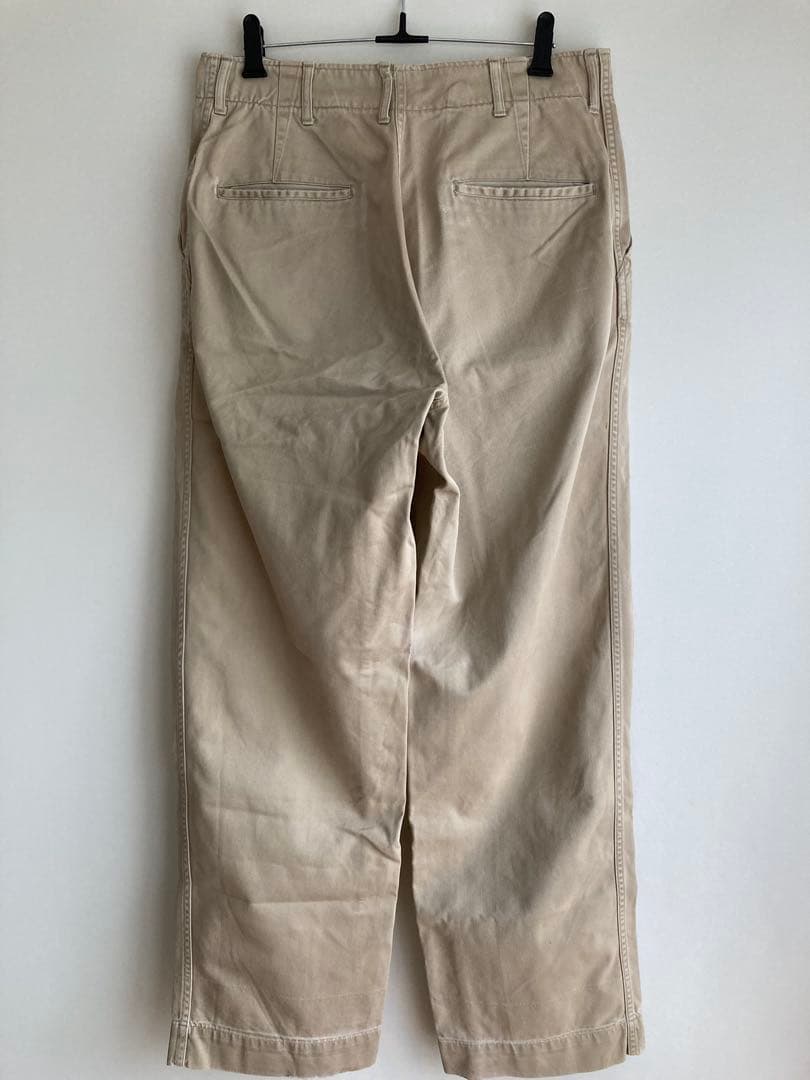 50s M-45　チノパンツ　US ARMY 45カーキ　ビンテージ