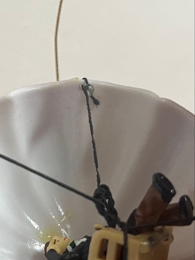 ミスタークリスマス カルーセル パラシュート オルゴール ジャンク品