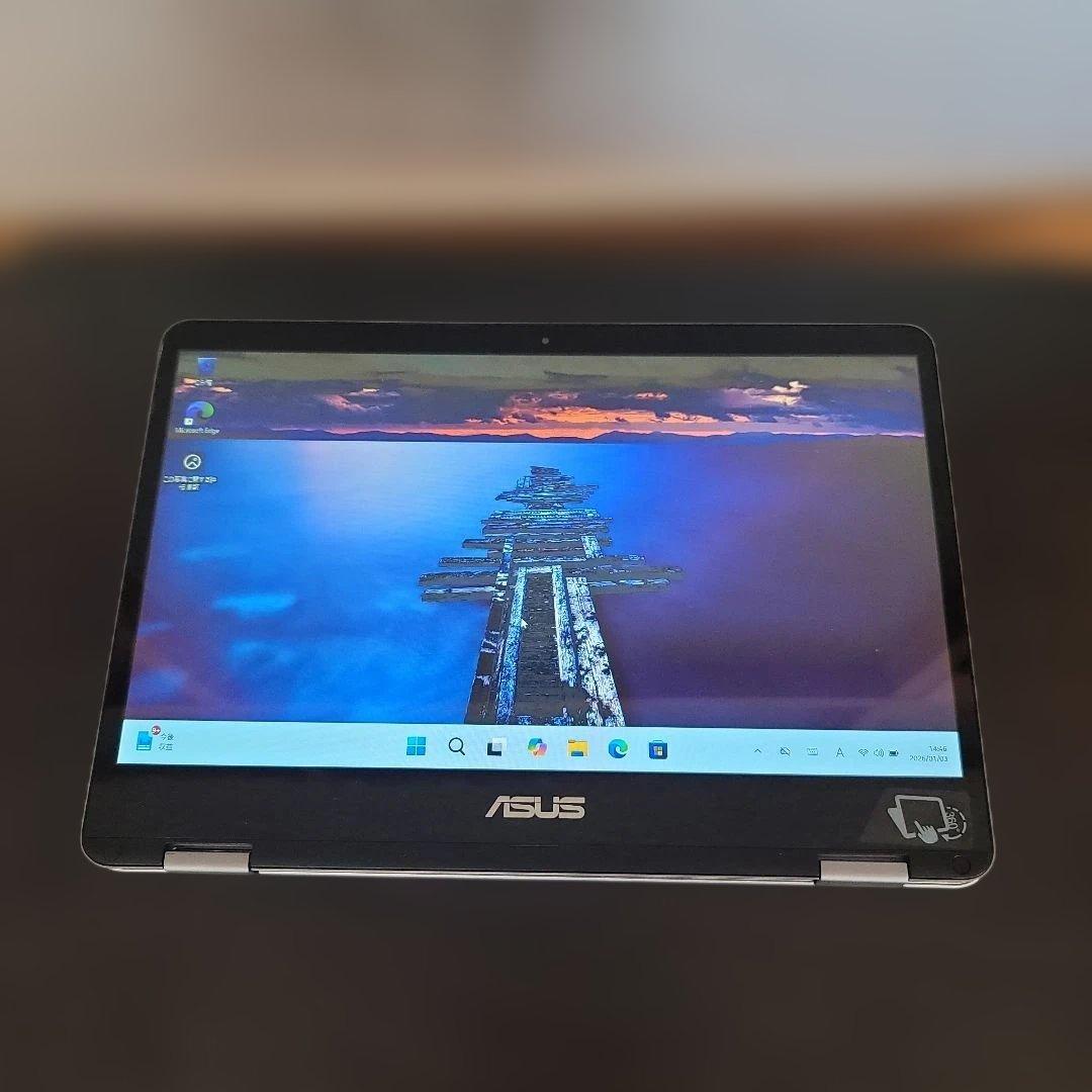 ASUS 2in1 13インチノートパソコン TP401C