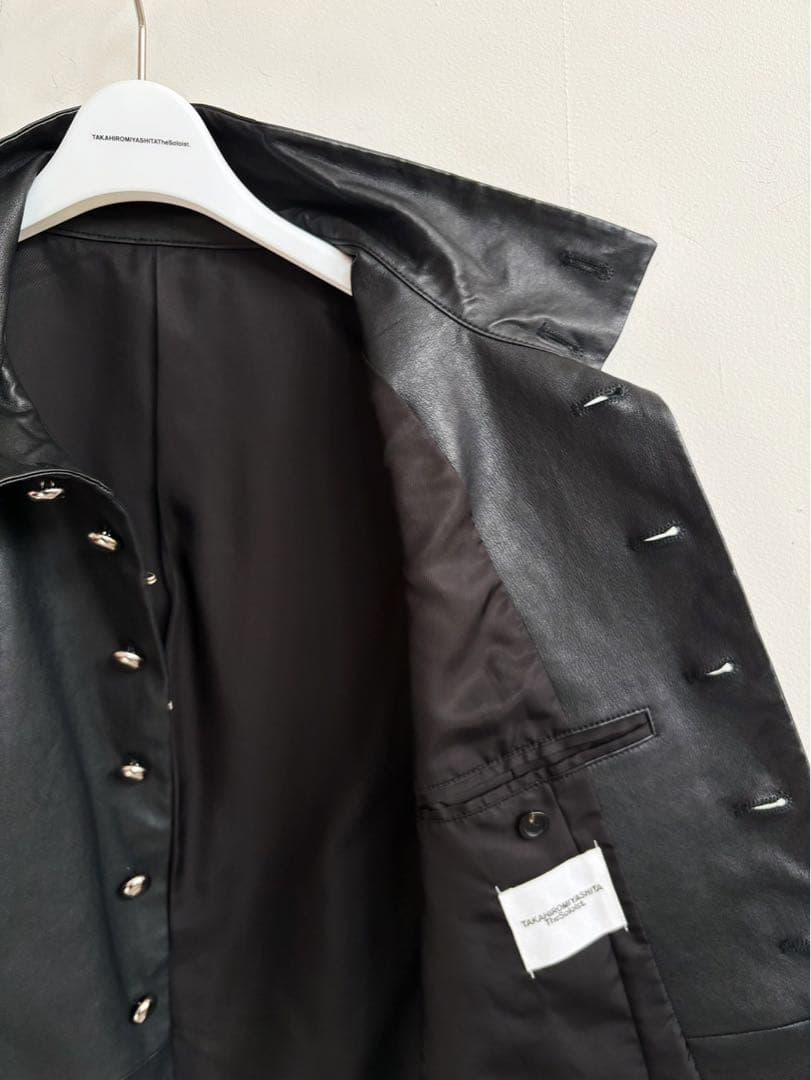 新品未使用　soloist レザー　ベスト