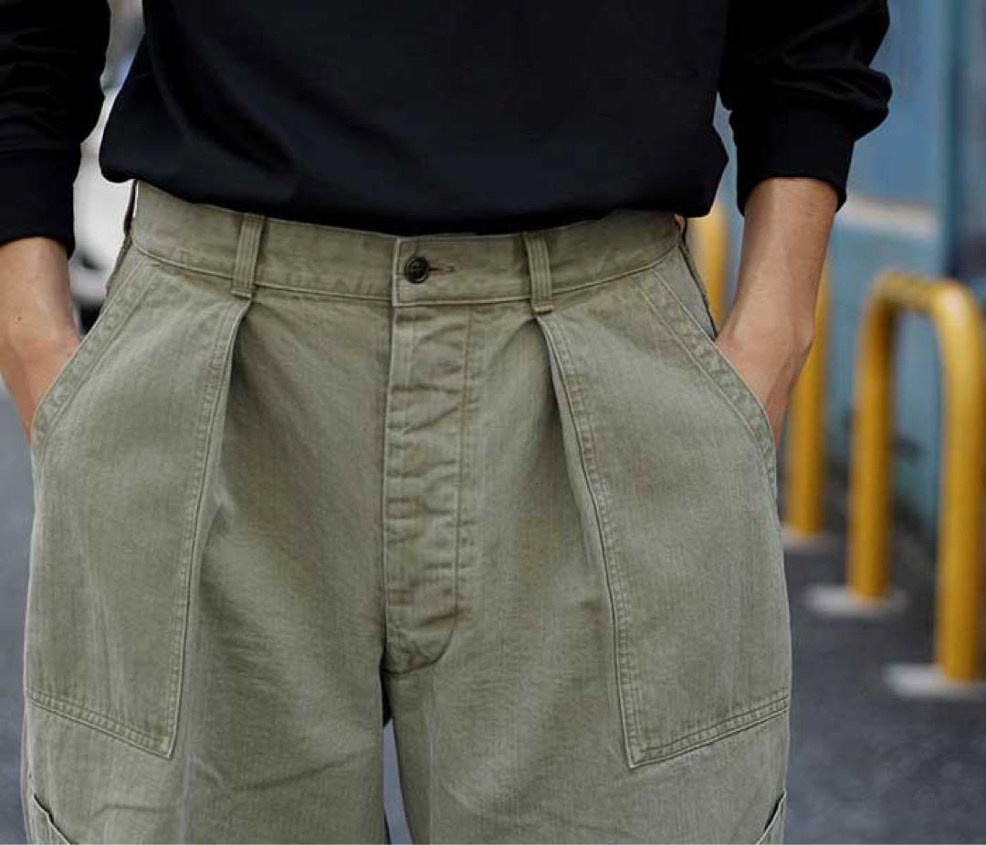 パンツ A.PRESSE USAF Hemmed Bottoms Pants