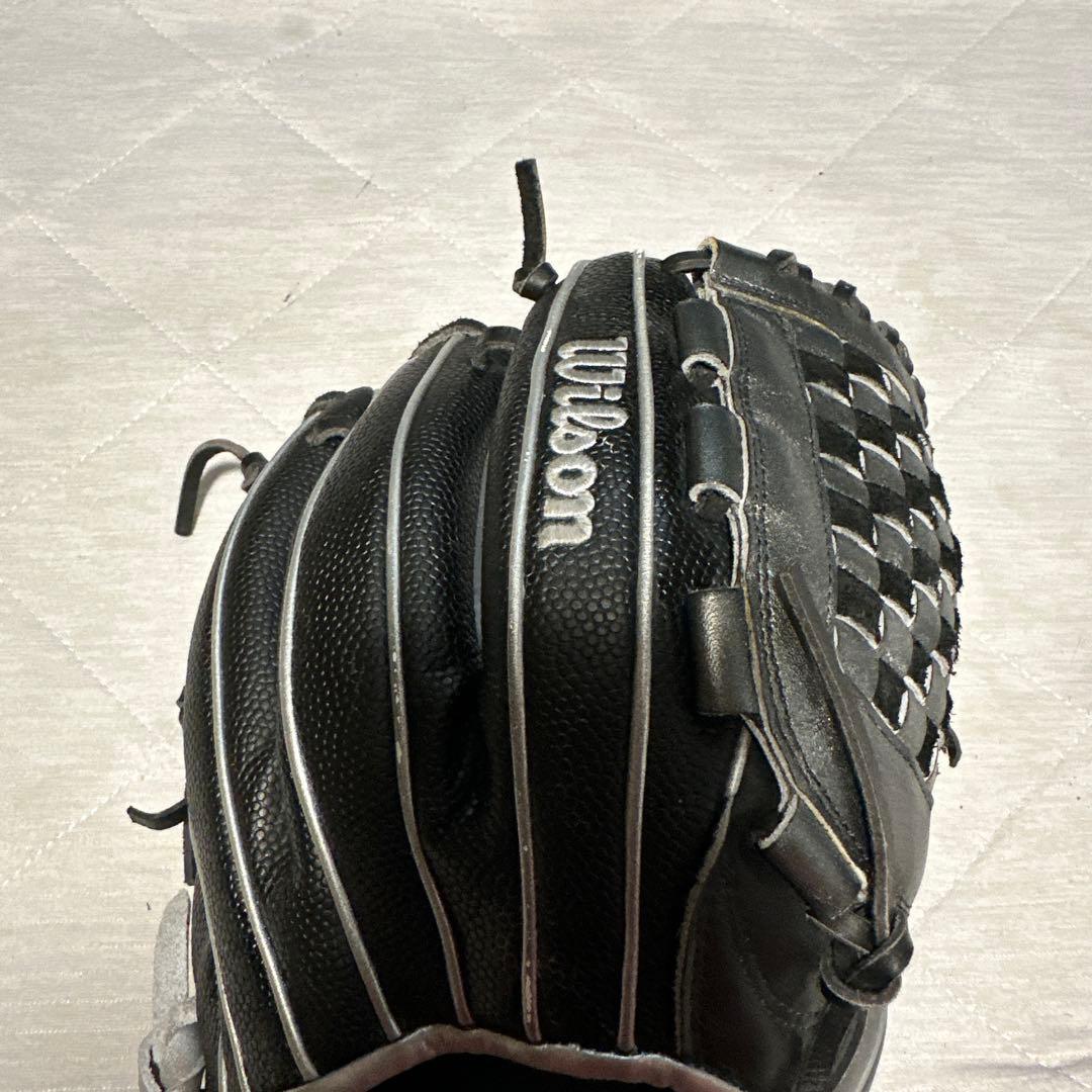 Wilson ブラック 軟式グローブ