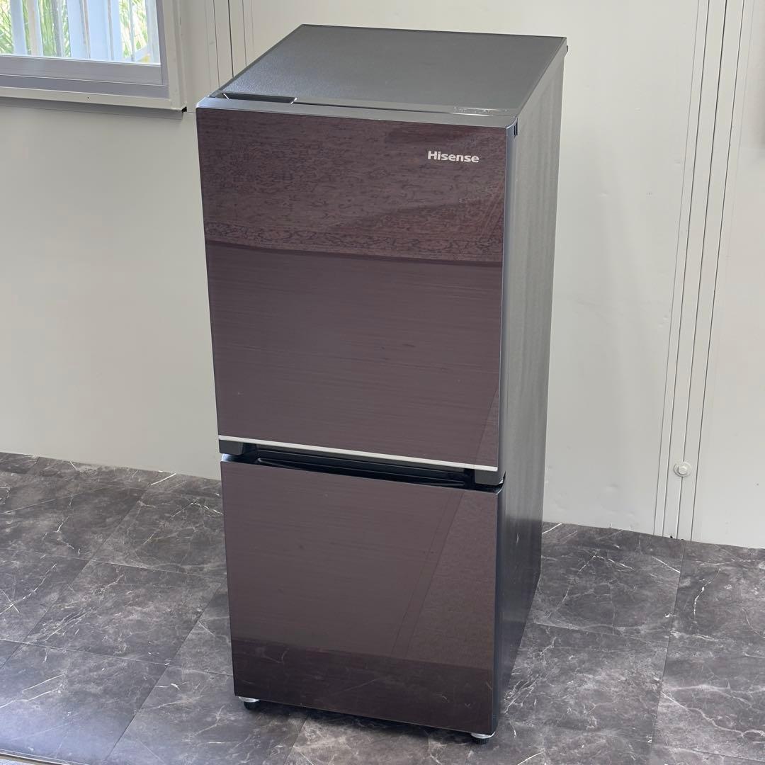 関東送料無料!設置対応 21年製 激安 Hisence 2ドア 冷蔵庫 動作良好