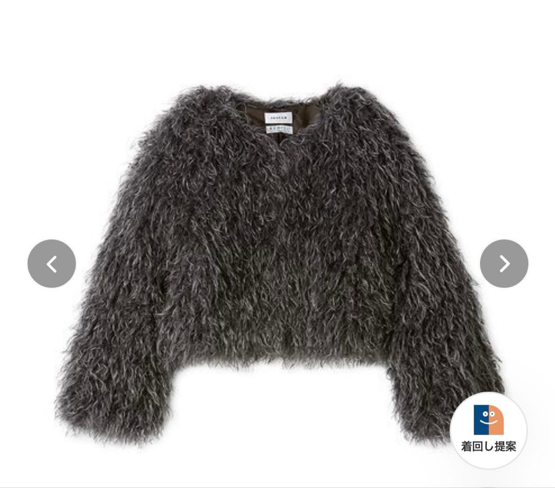 FRAY.ID ECOPELショートファーコート