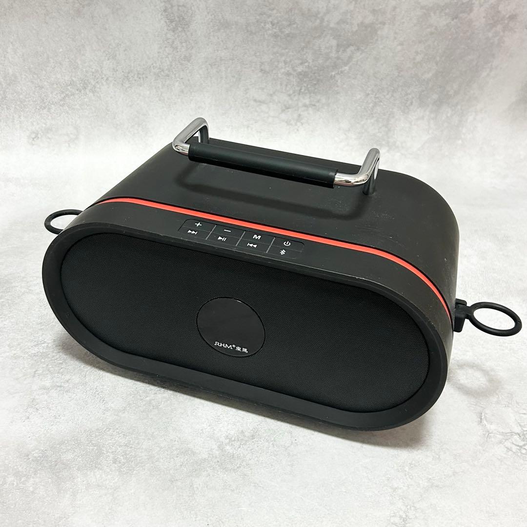 RHM-K666 ポータブル　Bluetooth スピーカー　カラオケ　皇馬