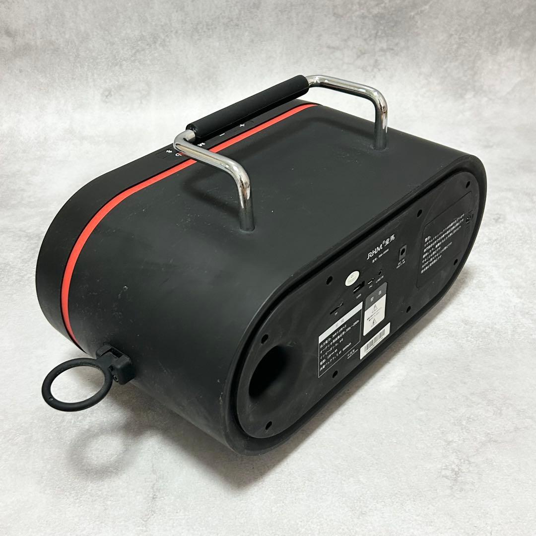 RHM-K666 ポータブル　Bluetooth スピーカー　カラオケ　皇馬