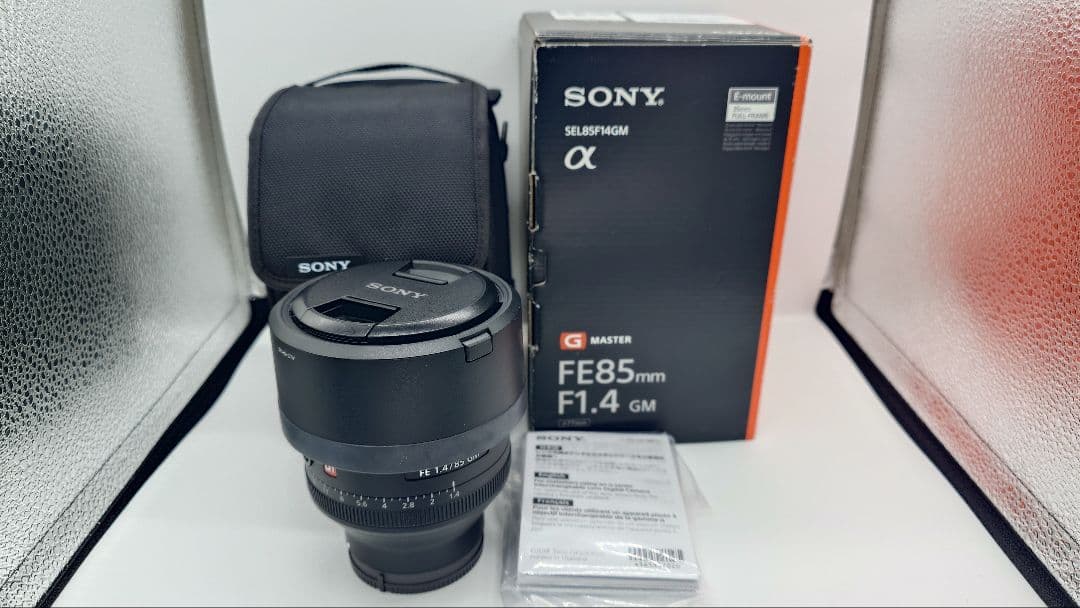 SONY FE 85mm F1.4 GM レンズ【みい】