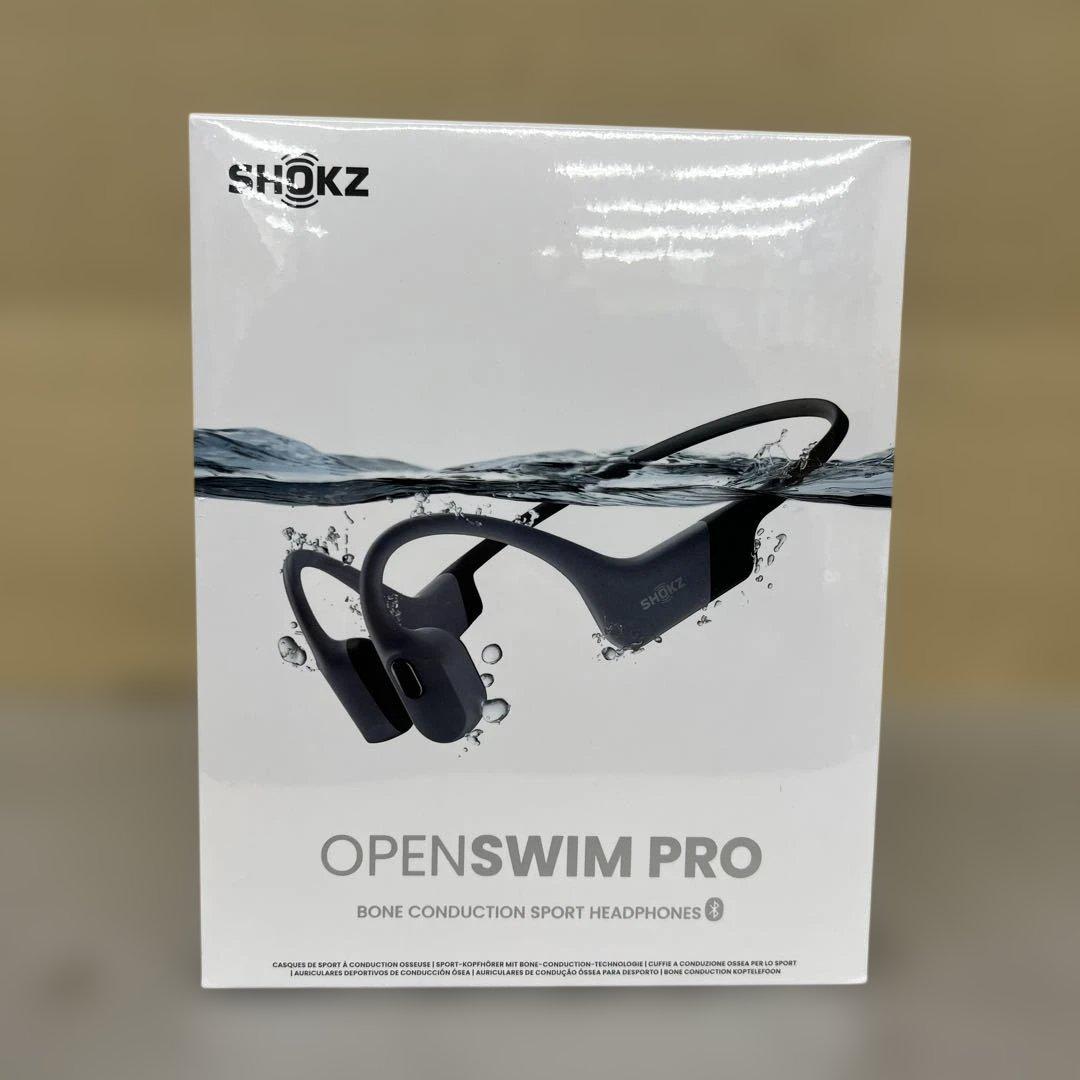 601333Shokz OpenSwim Pro骨伝導イヤホン 水泳用グレー