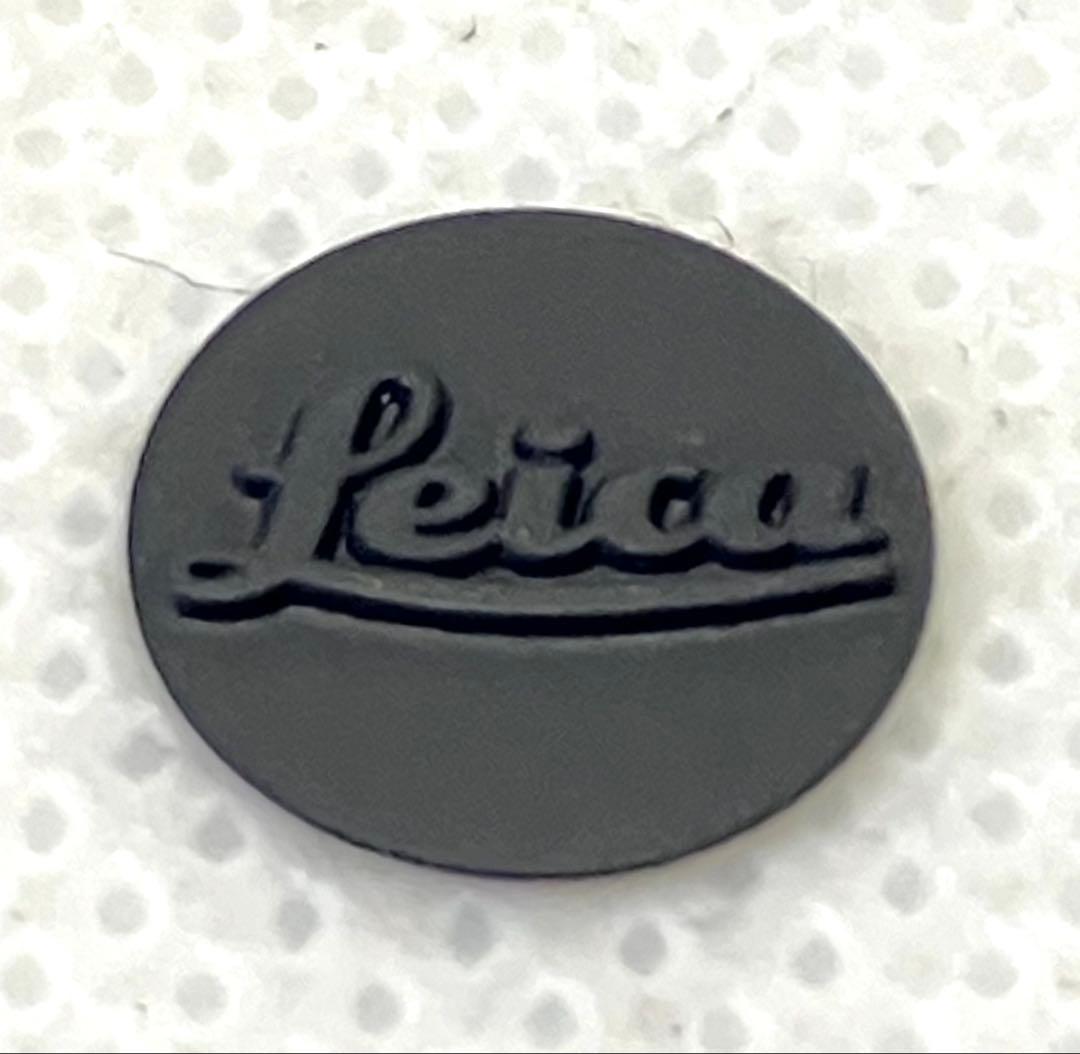 ライカ★ロゴバッジ 直径10mm オールブラック★マットブラック