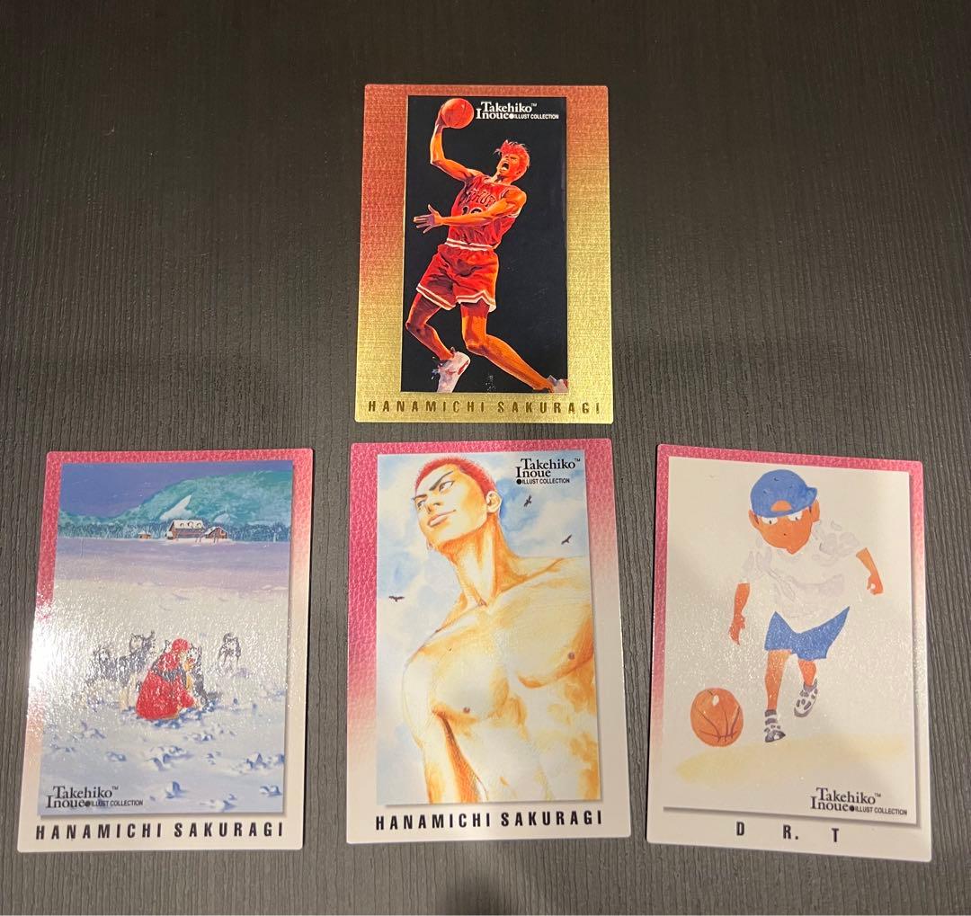 【初版】スラムダンク　カードSP1 桜木花道 四枚セット