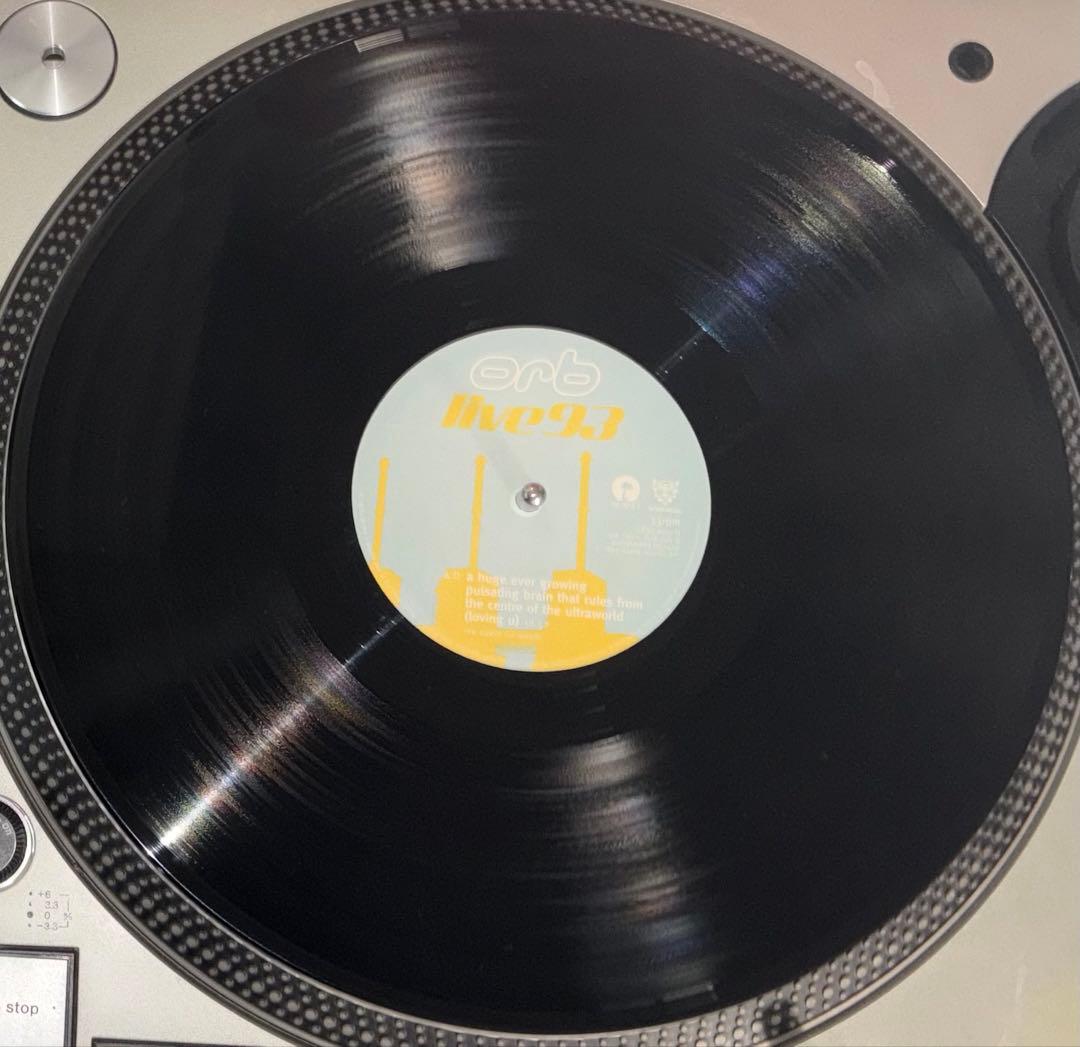 orb live 93 レコード他3タイトルセット