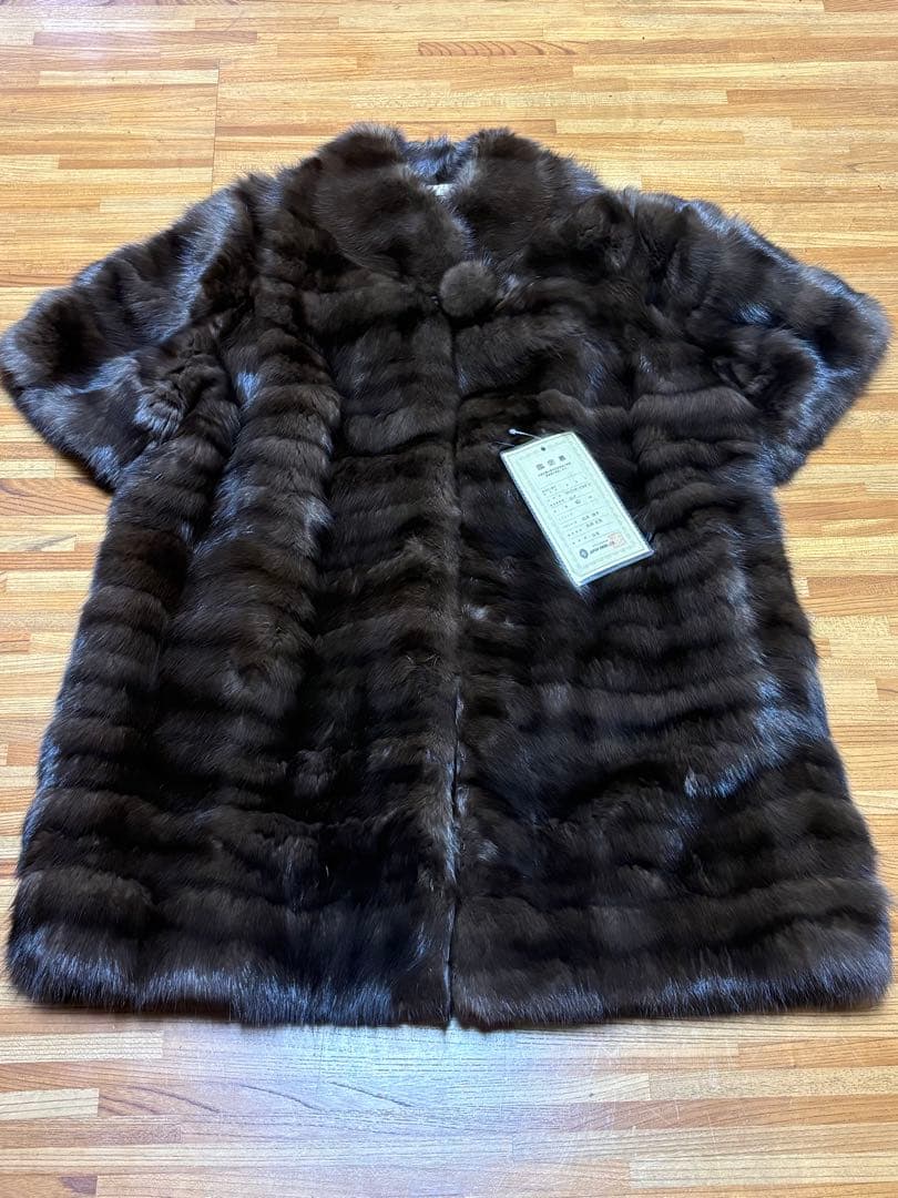 【EMBA エンバ】ロシアンセーブルコート 新品未使用