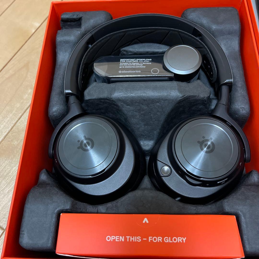 ヘッドホン steelseries arctis nova pro wireless