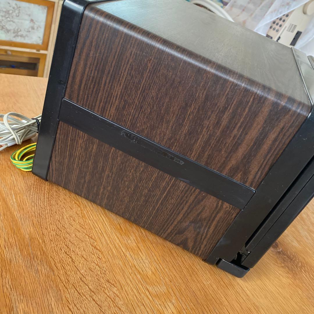 ホットタオルウォーマー　木目