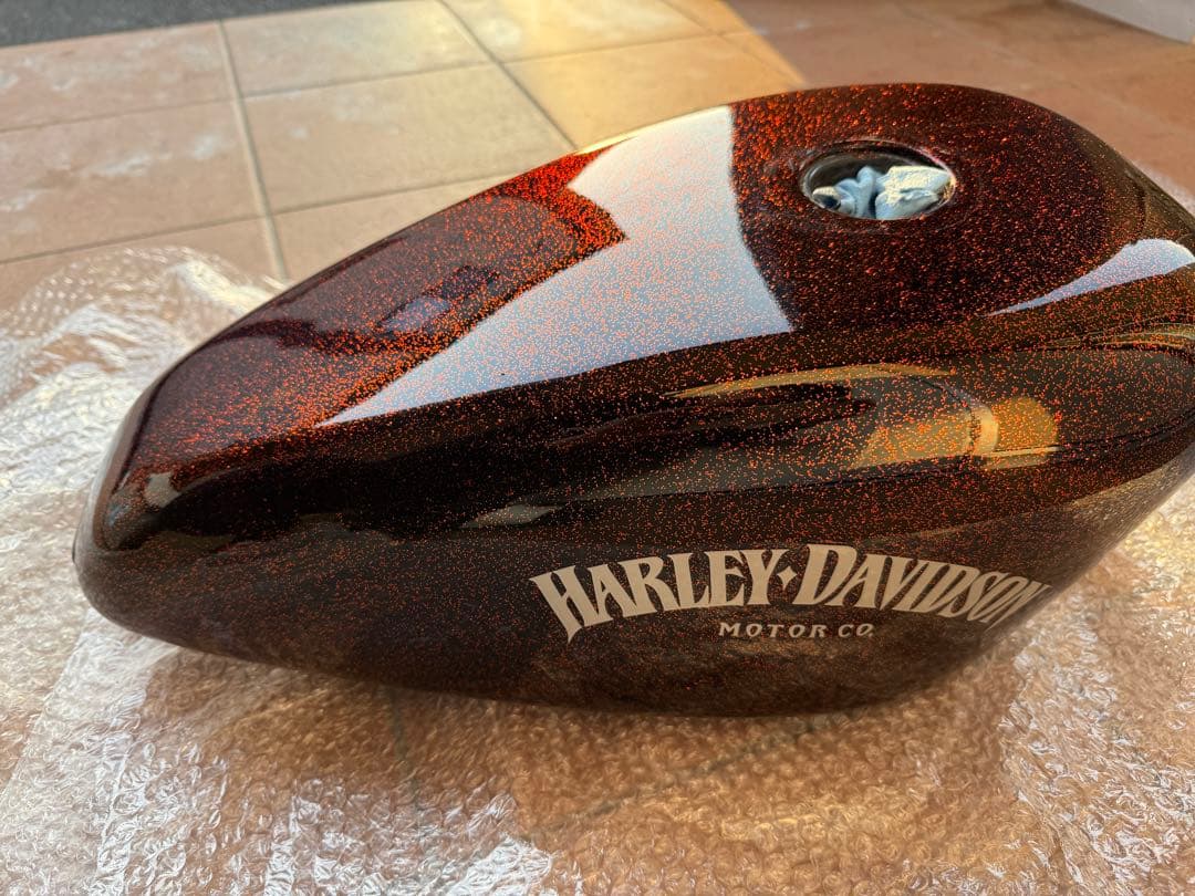 ハーレー スポーツスタータンク XL1200C 03から取り外し キャブ用