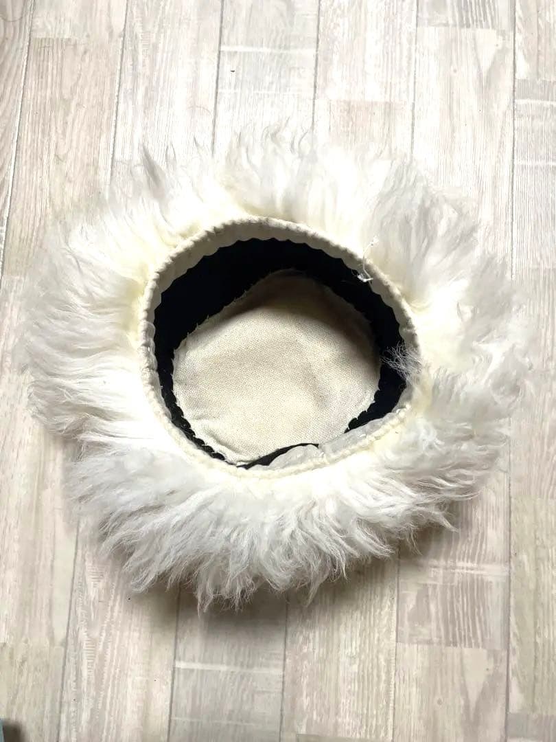 新品　万博　トルクメニスタンの羊毛の帽子　テルペク　紙袋サービス　値下げ中