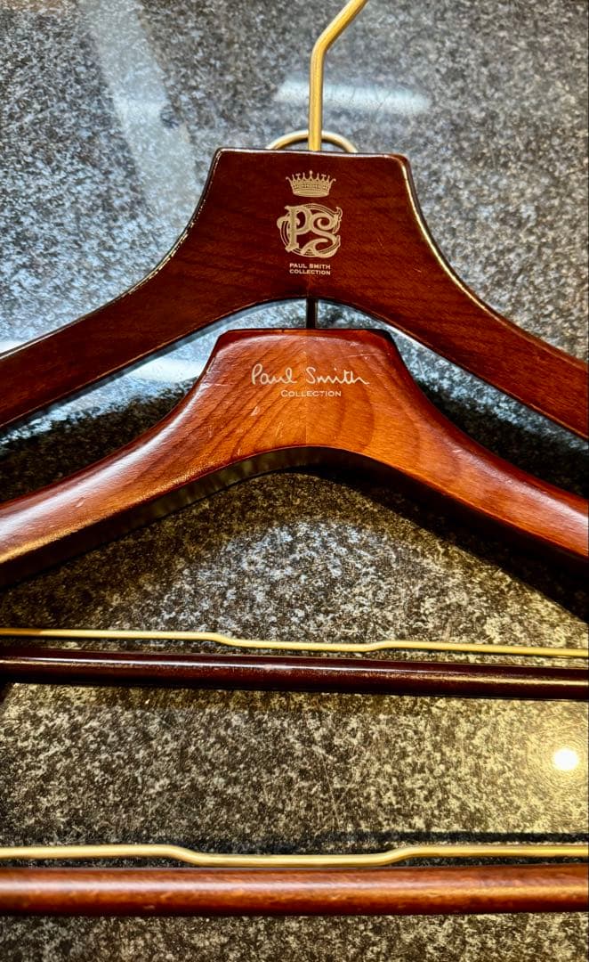 M*M様 激レアPaul Smith Collection 木製ハンガー 2本セ