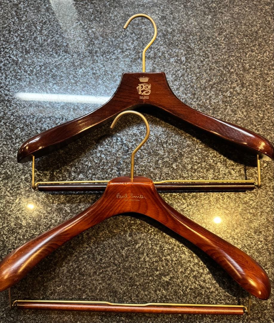 M*M様 激レアPaul Smith Collection 木製ハンガー 2本セ