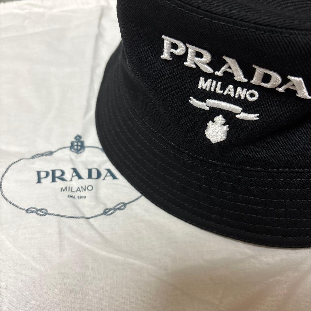 PRADA ドリル バケットハット
