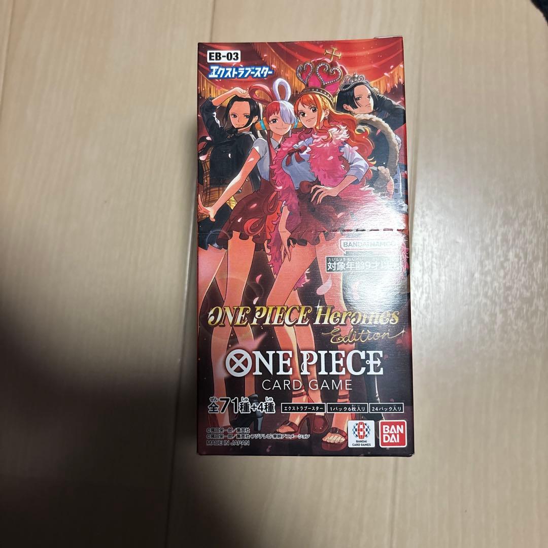 ワンピースカード　ヒロインズエディション　1BOX テープ付き　未開封