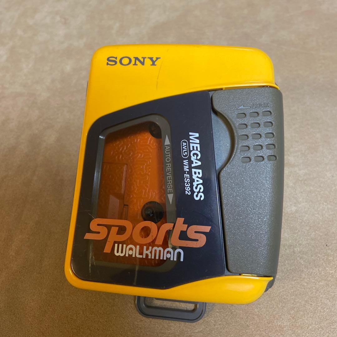 SONY WM-ES392 カセットプレーヤー&MDR-A30ヘッドホン付