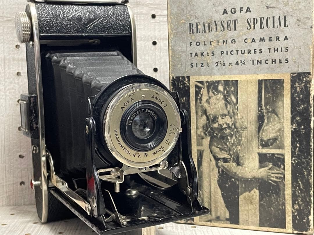 Agfa Anscoのフォールディングカメラ、Readyset Special