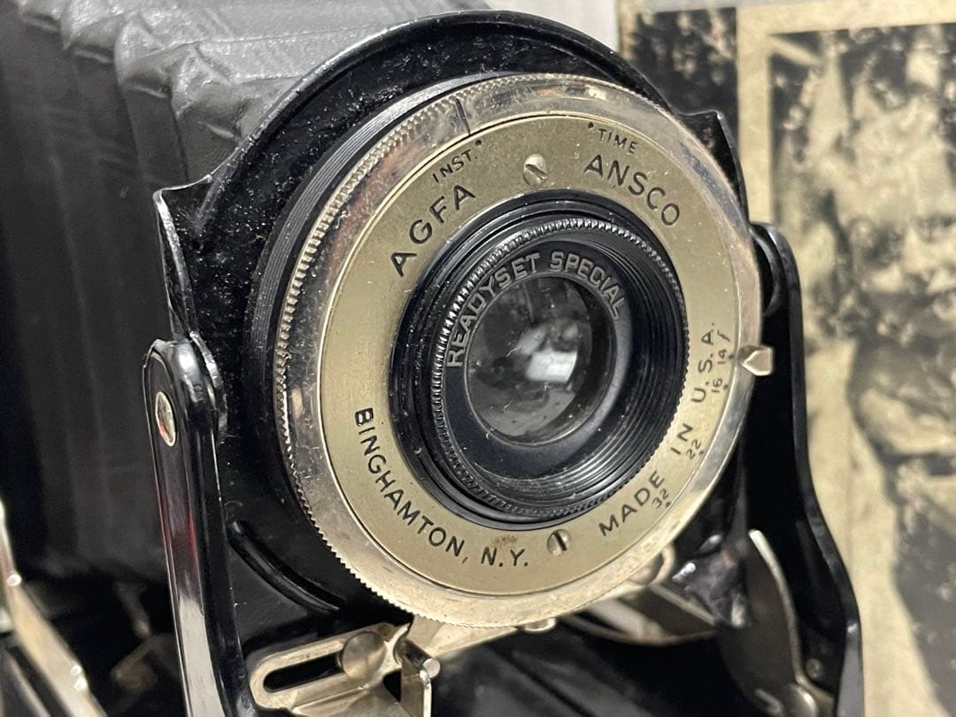 Agfa Anscoのフォールディングカメラ、Readyset Special